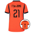 Nike Nederlands Elftal F. De Jong 21 Thuisshirt 2026-2028 Kids