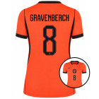 Nike Nederlands Elftal Gravenberch 8 Thuisshirt 2026-2028 Dames