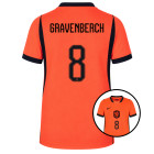 Nike Nederlands Elftal Gravenberch 8 Thuisshirt 2026-2028 Kids