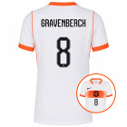 Nike Nederlands Elftal Gravenberch 8 Uitshirt 2026-2028 Kids