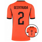 Nike Dutch Team Geertruida 2 Home Shirt 2026-2028