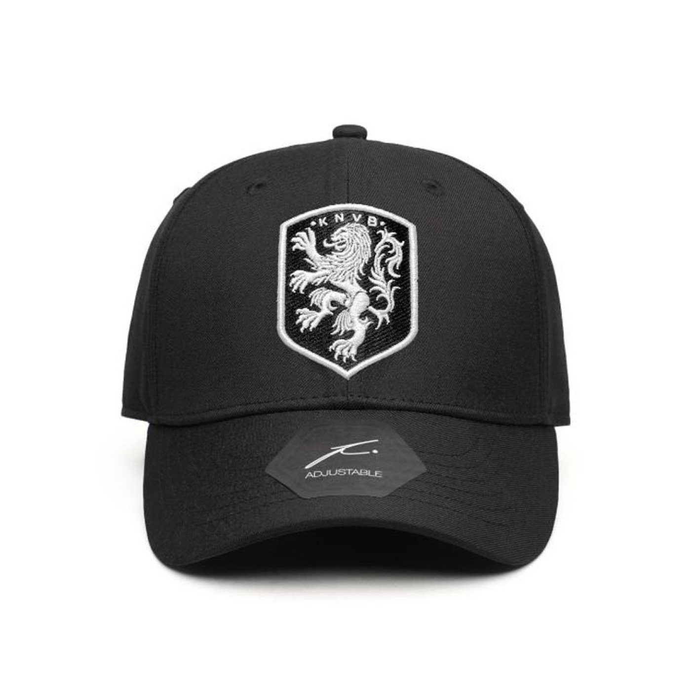 KNVB Hit Cap Zwart Grijs