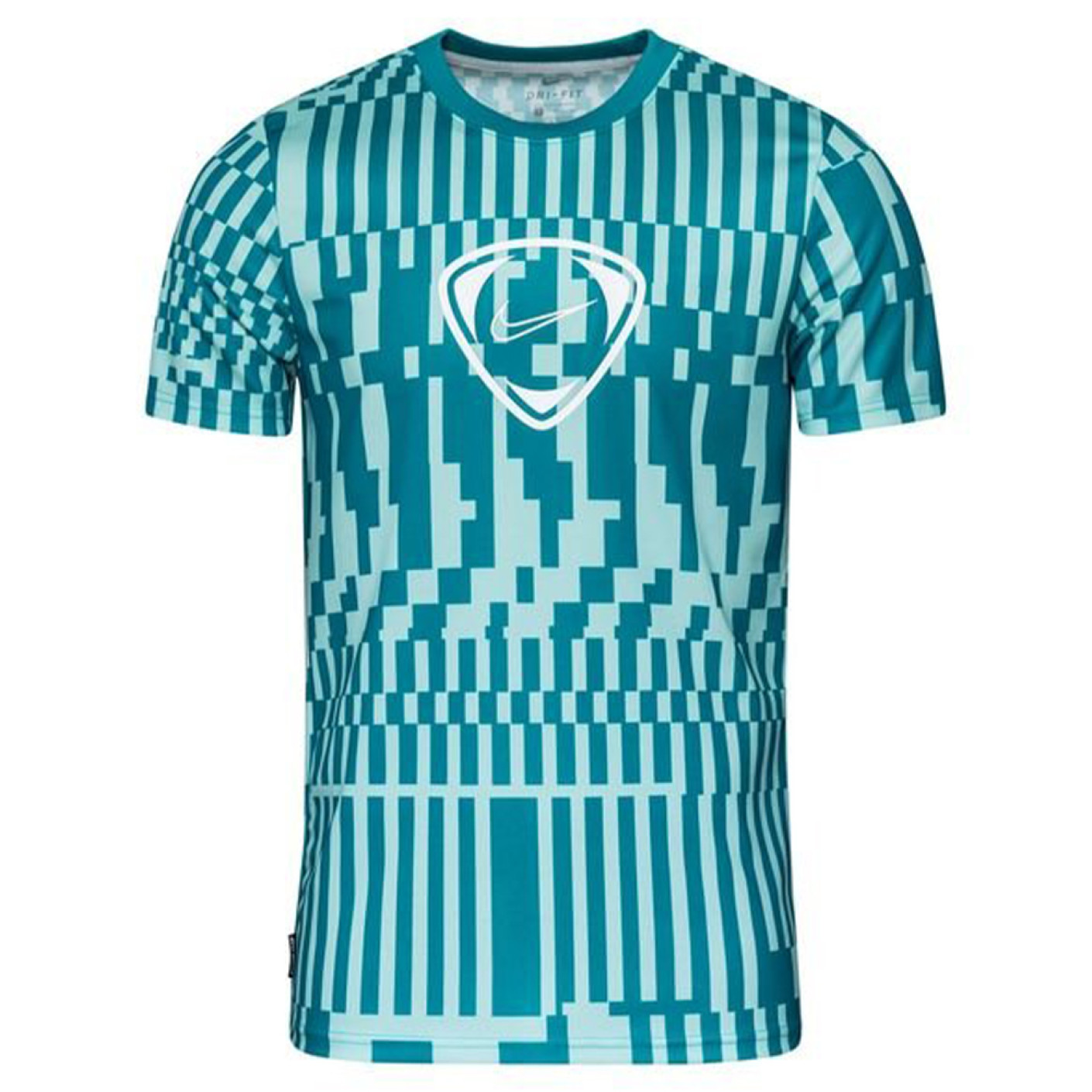 Nike Training Shirt Academy Blue Turquoise White
