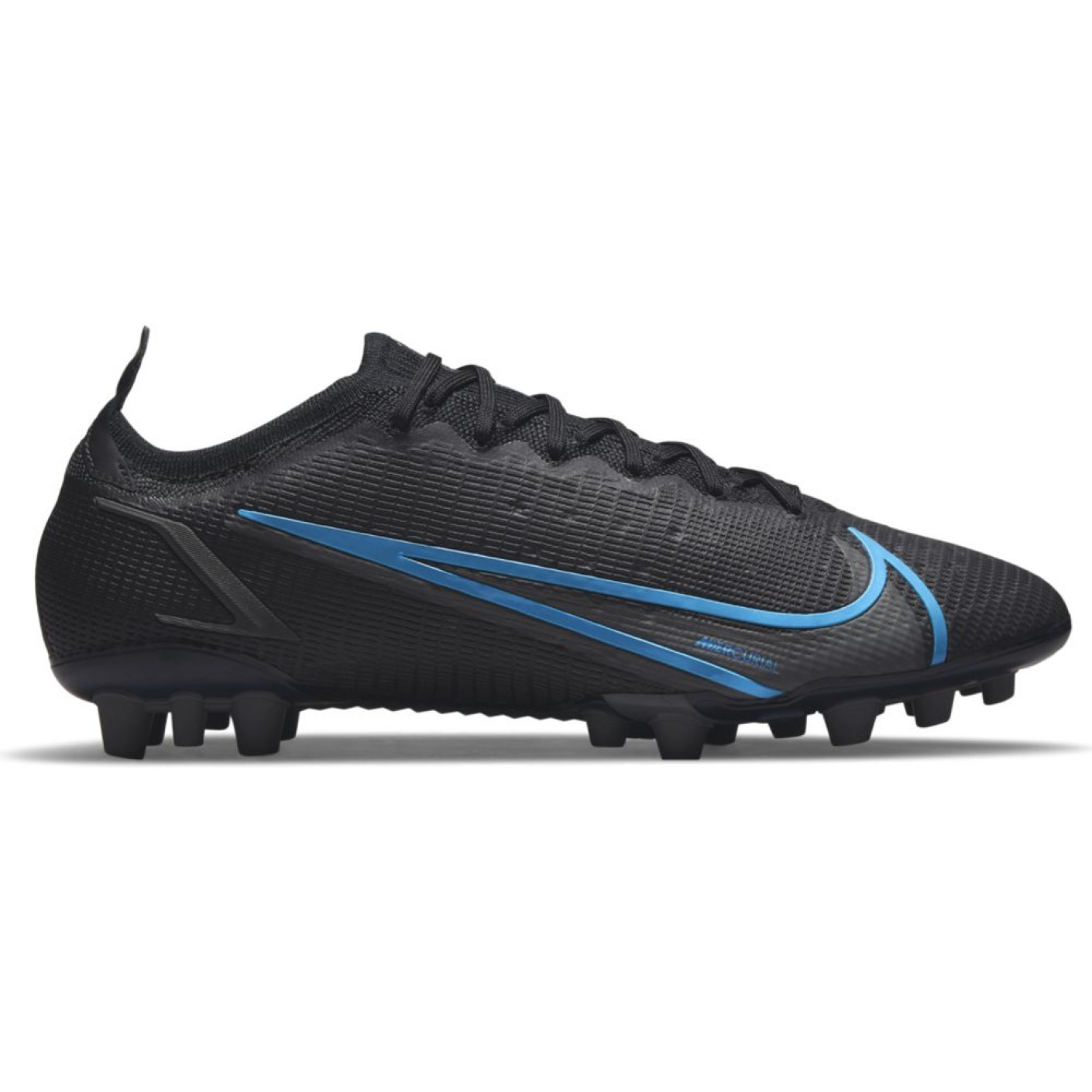 Black and blue nike football boots on sale