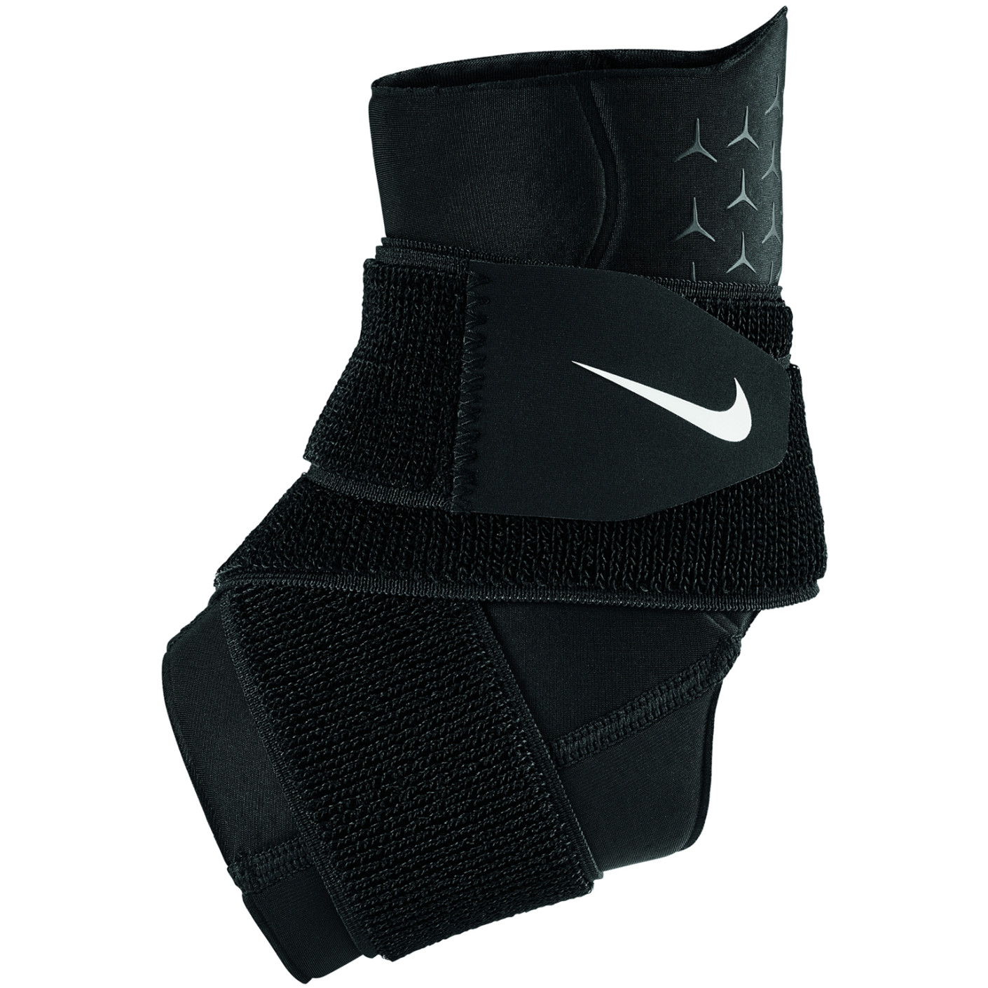 Nike Pro Enkelbrace Klittenband Zwart Wit