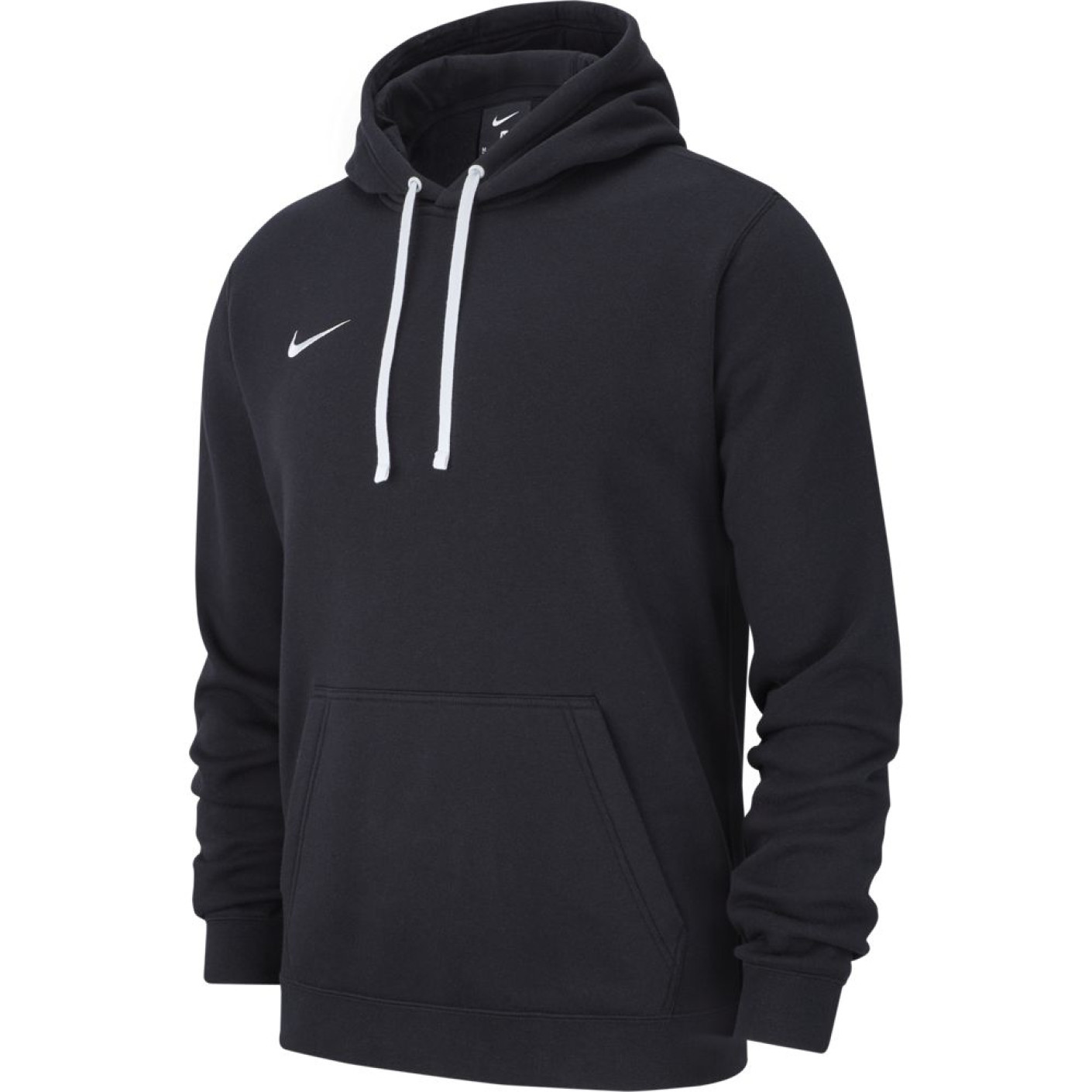 Nike Hoodie Club 19 Fleece Zwart Wit