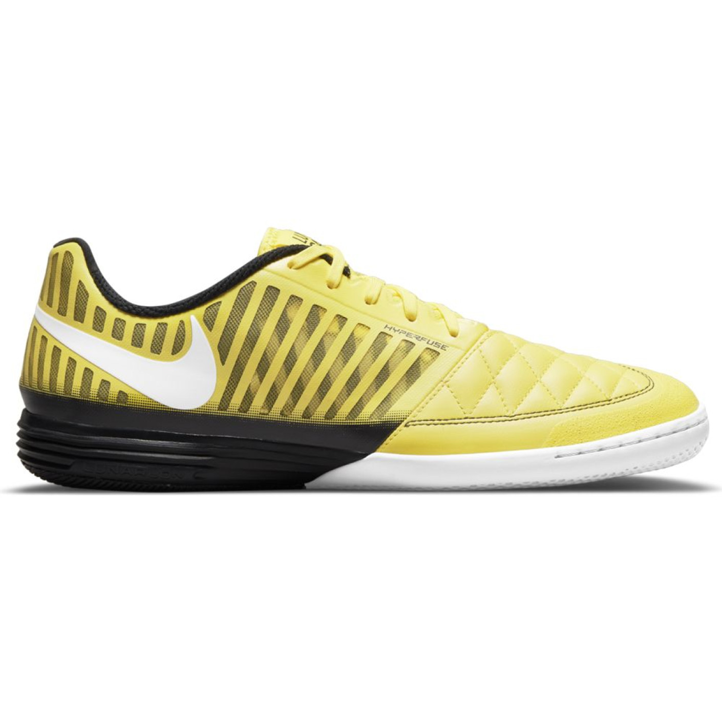Nike LunarGato II Indoor Football Boots White Yellow Black KNVBshop KNVBshop