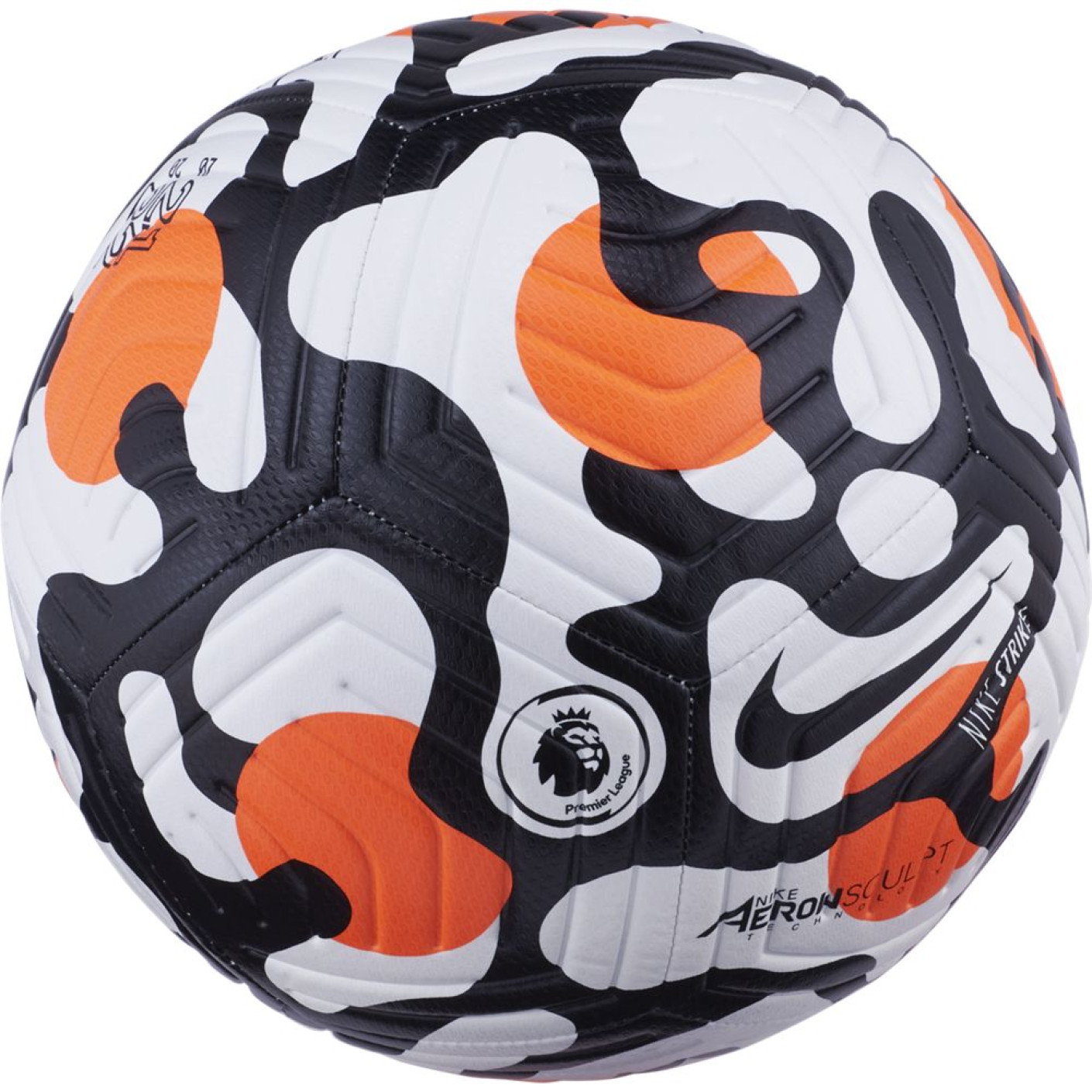 Nike Premier League Strike Ball White Orange Black KNVBshop