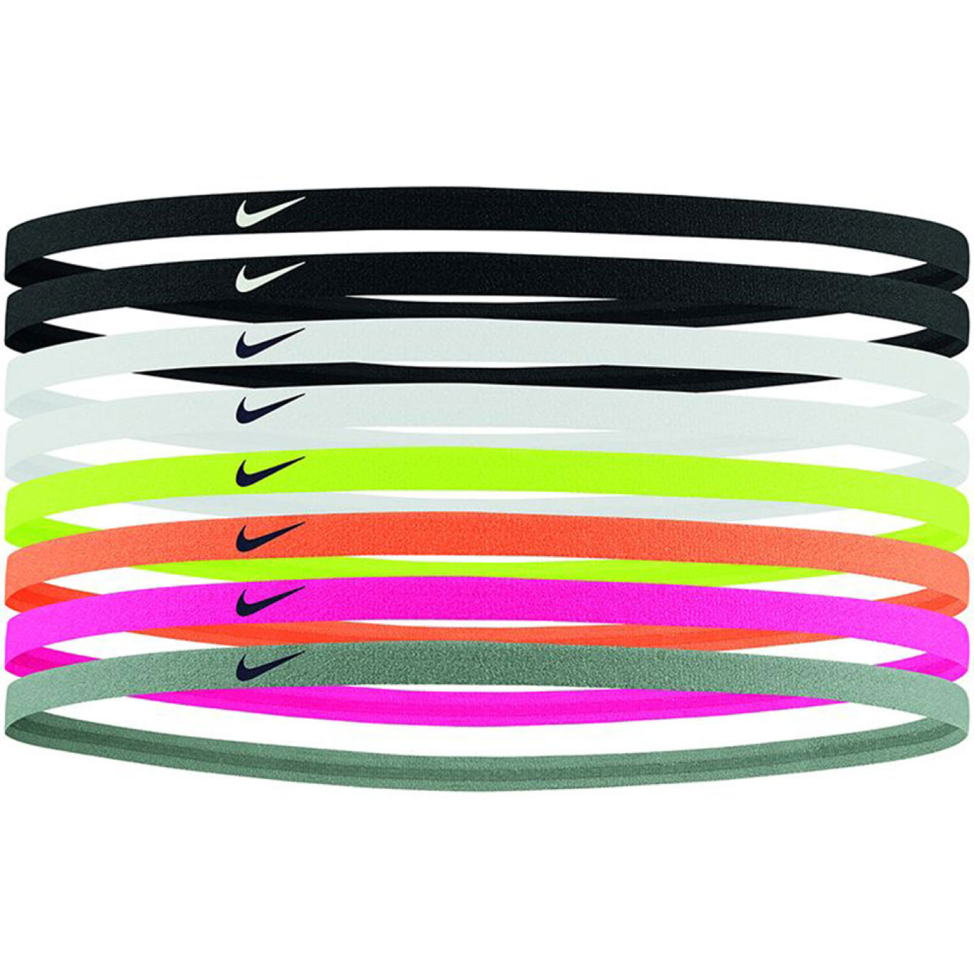Nike Haarbanden 8-Pack Multicolor