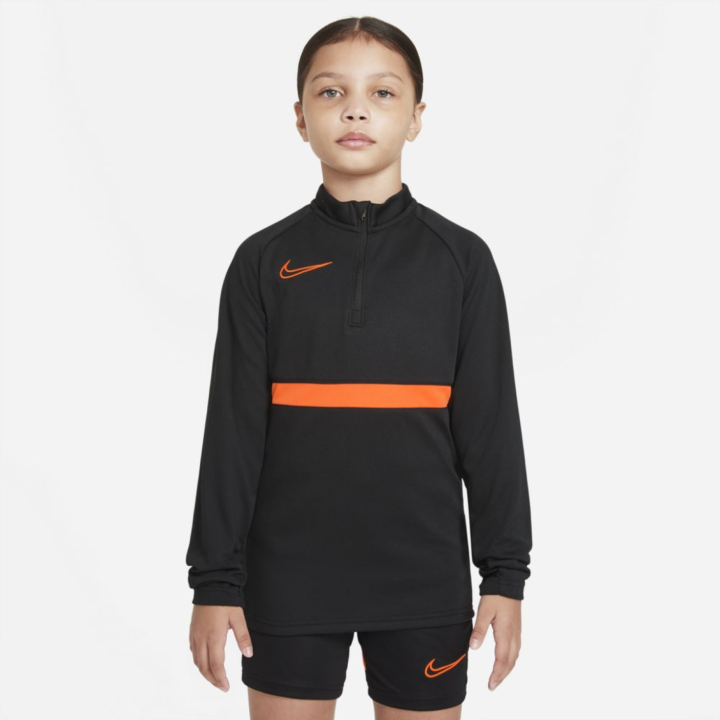 Nike Kids Tracksuit Academy 21 Black Orange KNVBshop