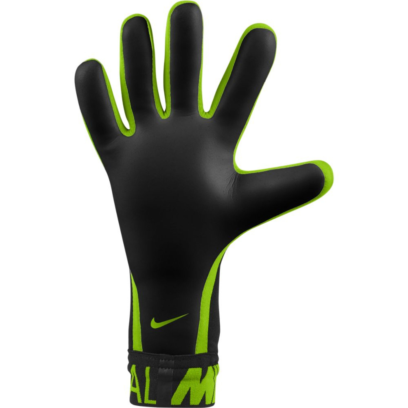 Nike Mercurial Touch Goalkeeper Gloves Black Yellow KNVBshop