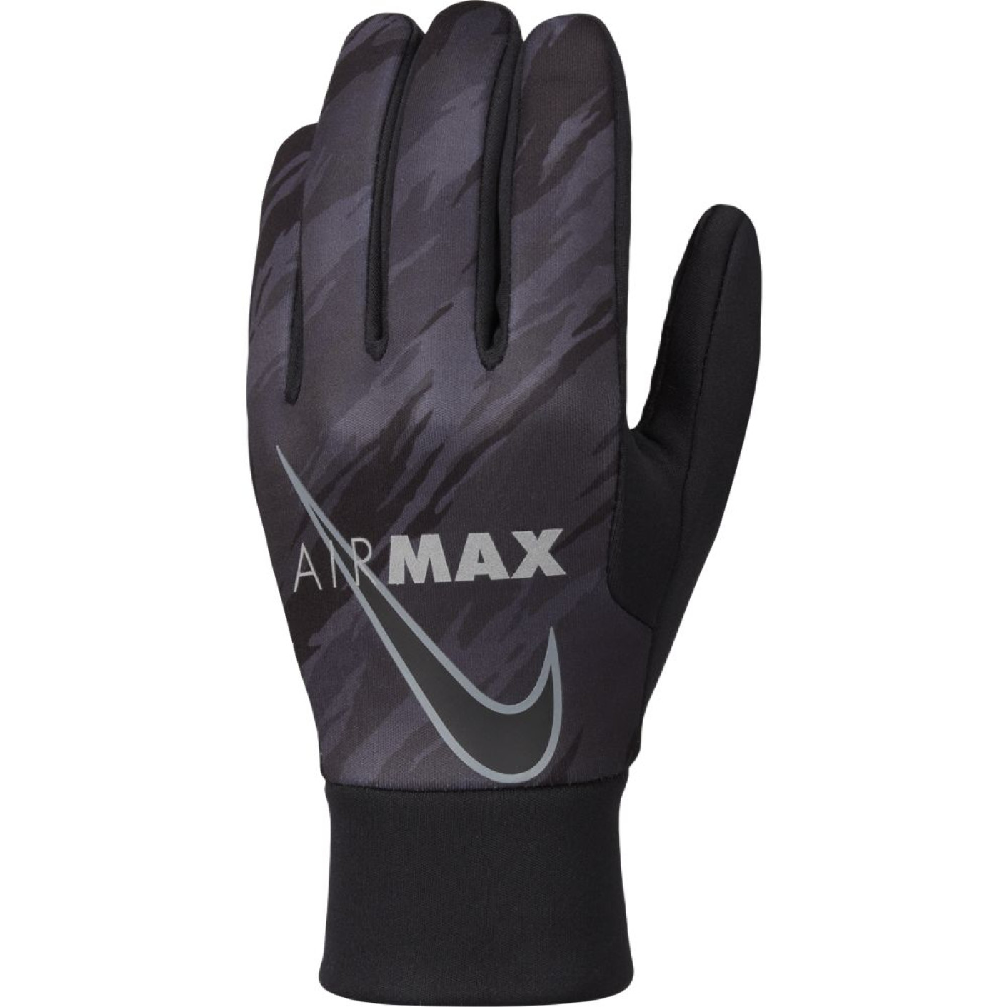 Nike Academy Hyperwarm Gloves Air Max Black Grey Silver