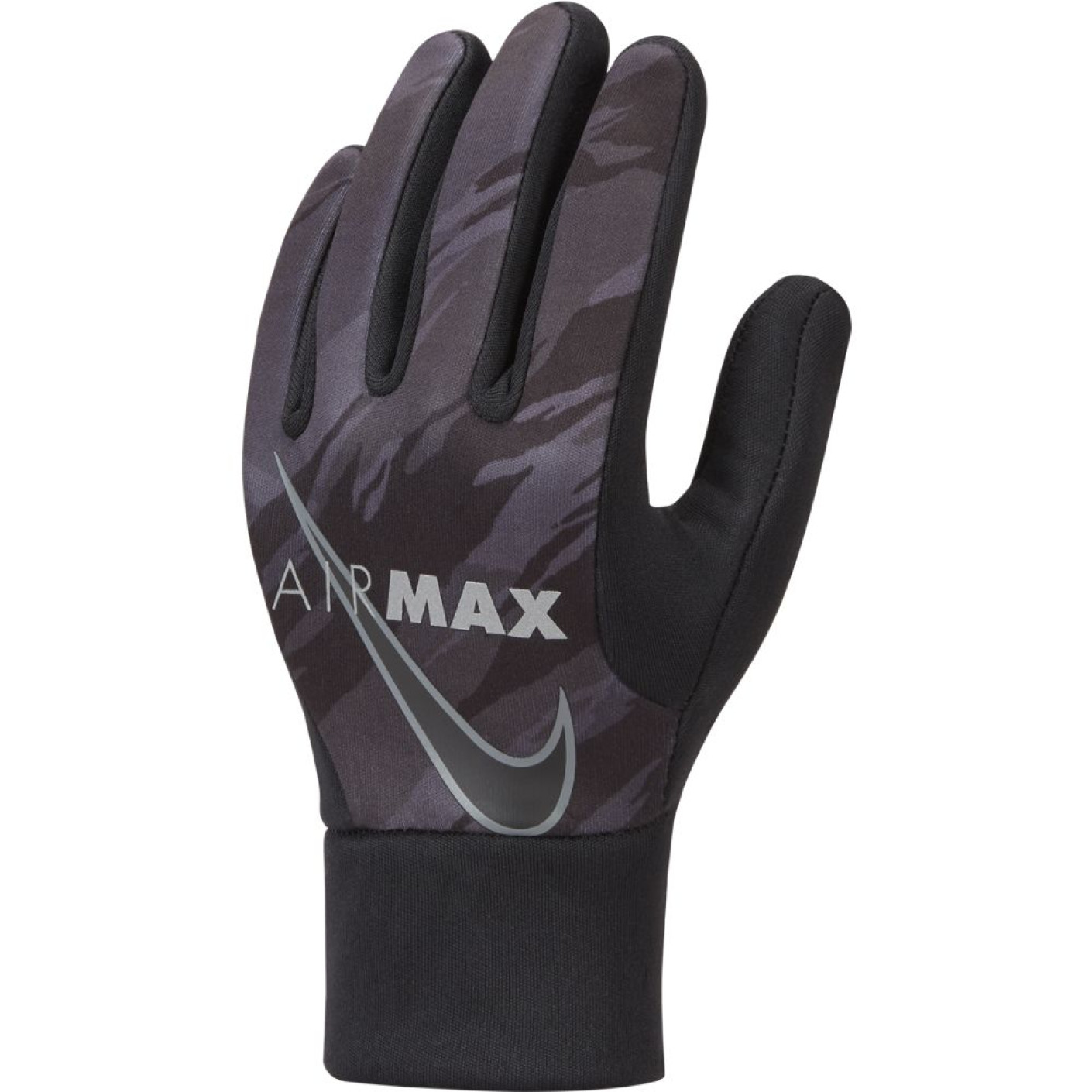 Nike Hyperwarm Gloves Air Max Kids Black Grey Silver