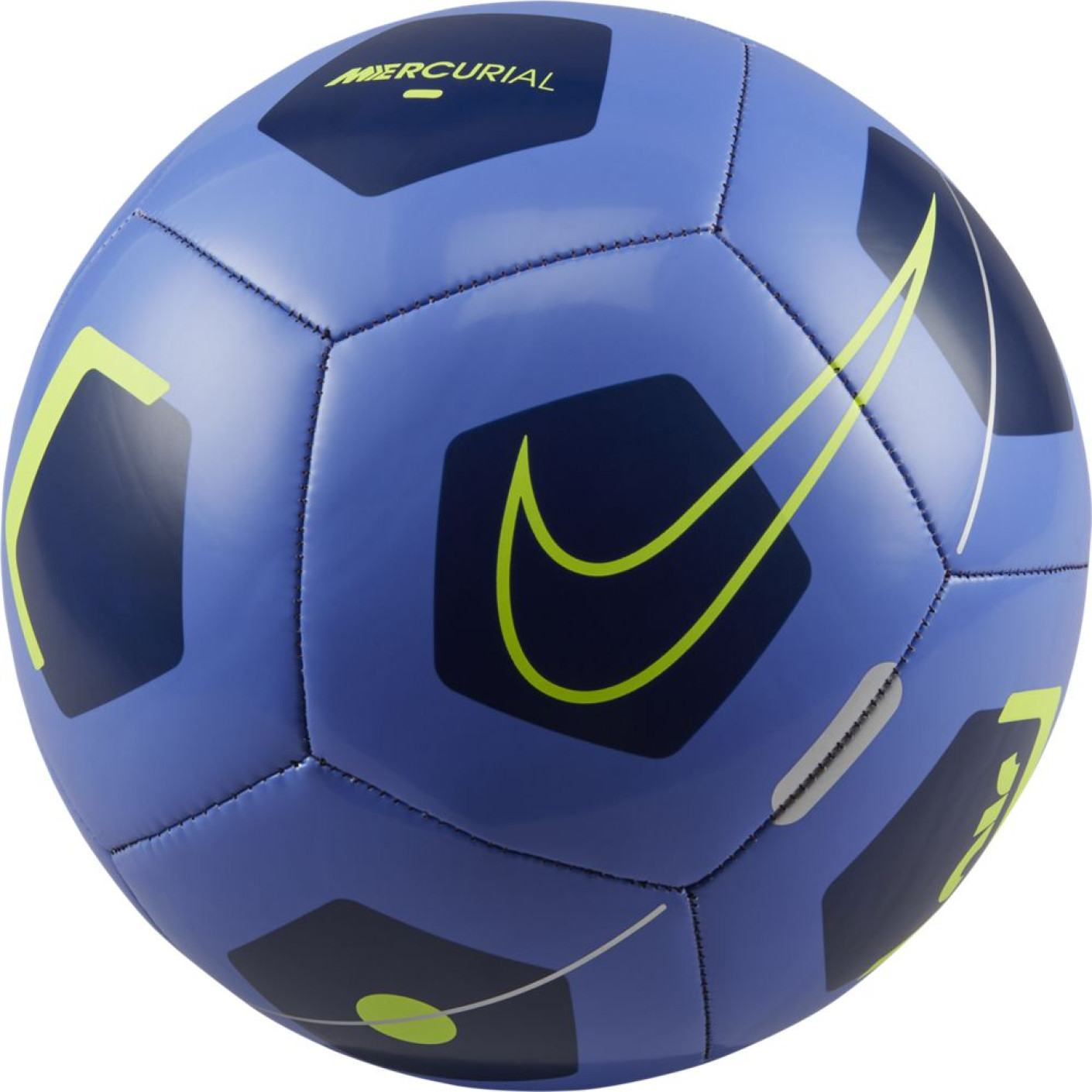 Nike Mercurial Voetbal Fade Maat 5 Blauw Geel