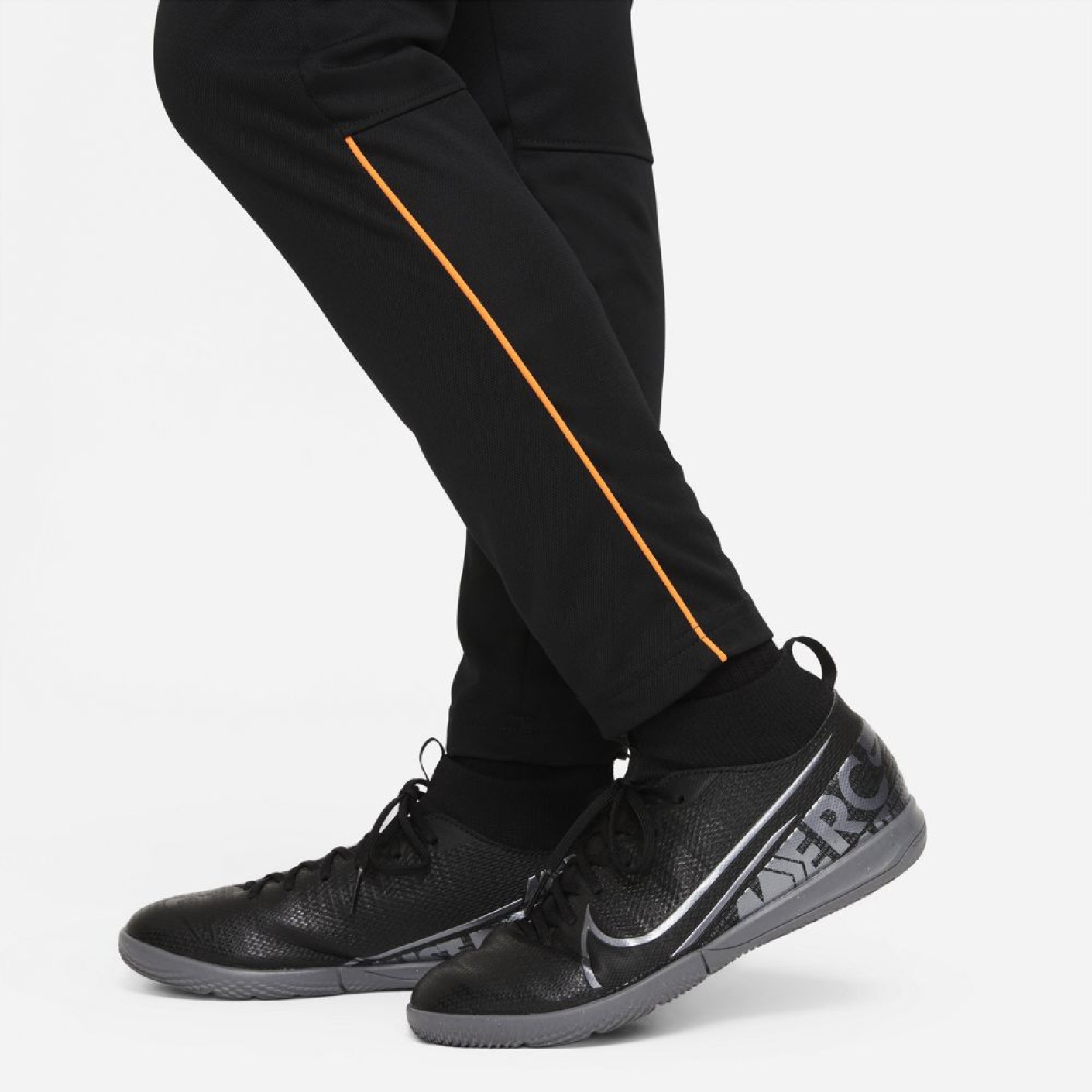 Nike academy tracksuit black and orange shop
