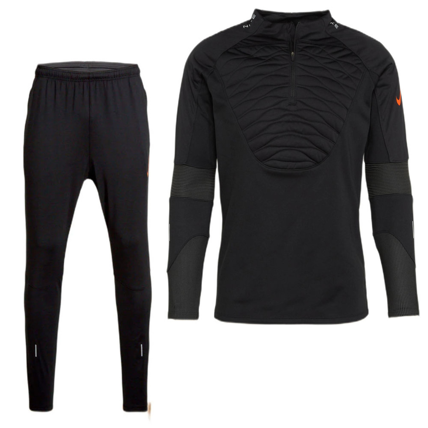 Nike Tracksuit Strike Therma Winter Warrior Black Orange