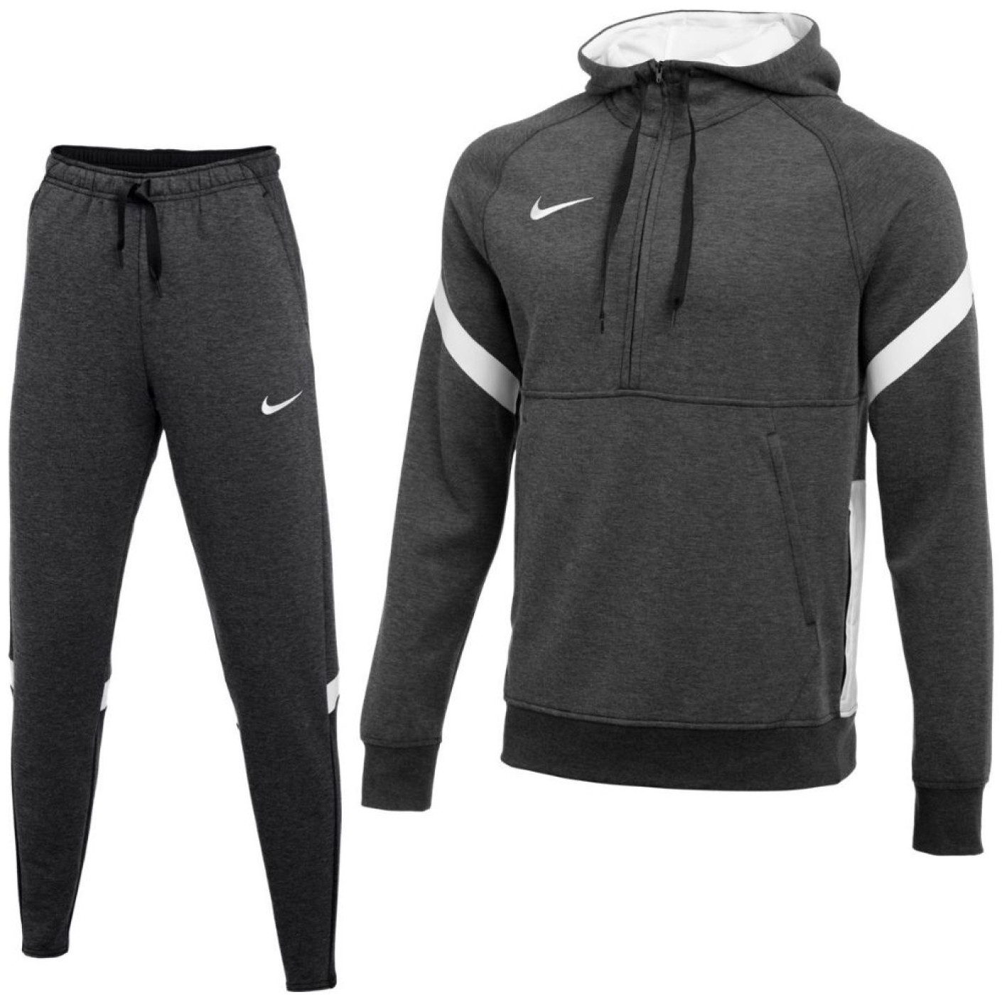 Nike Trainingspak Strike 21 Fleece Antraciet