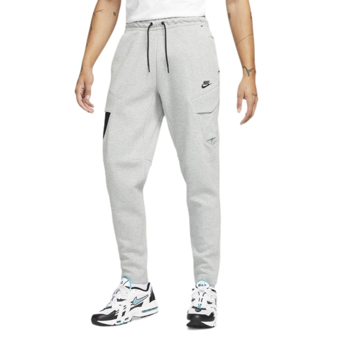 Nike Tech Fleece Broek Cargo Grijs