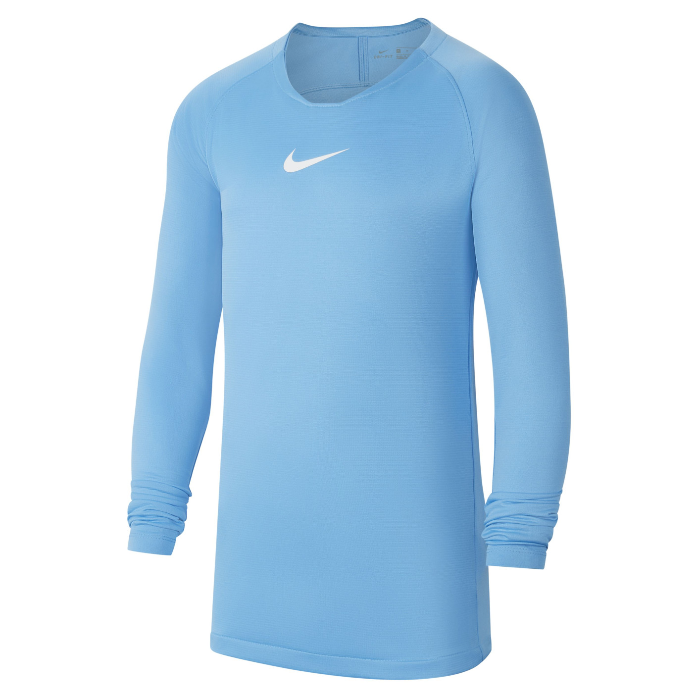Nike Dri FIT Park Long Sleeve Undershirt Kids Light Blue White KNVBshop