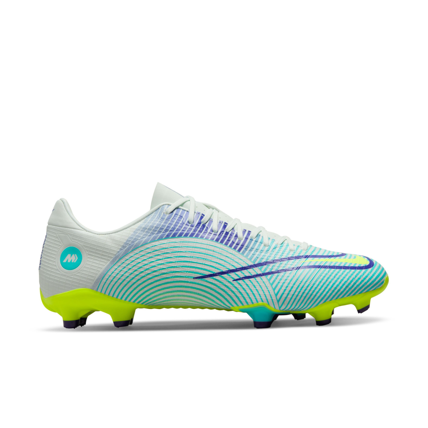 Nike Mercurial Vapor 14 Academy Grass /Artificial Turf Football Shoes (MG) Green Blue Yellow White