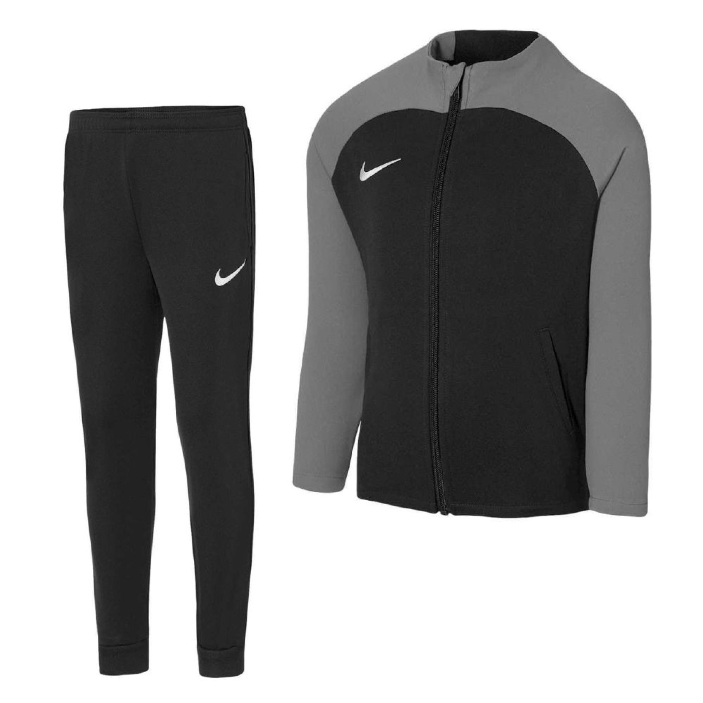 Nike Trainingspak Academy Pro Kleuters Zwart Grijs