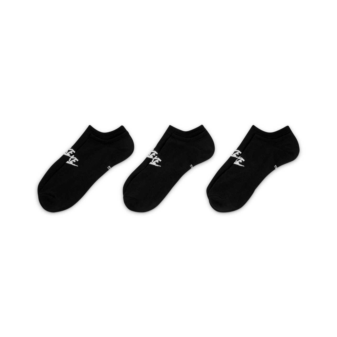 Nike Sneaker Socks NSW 3-Pack Black White - KNVBshop.nl