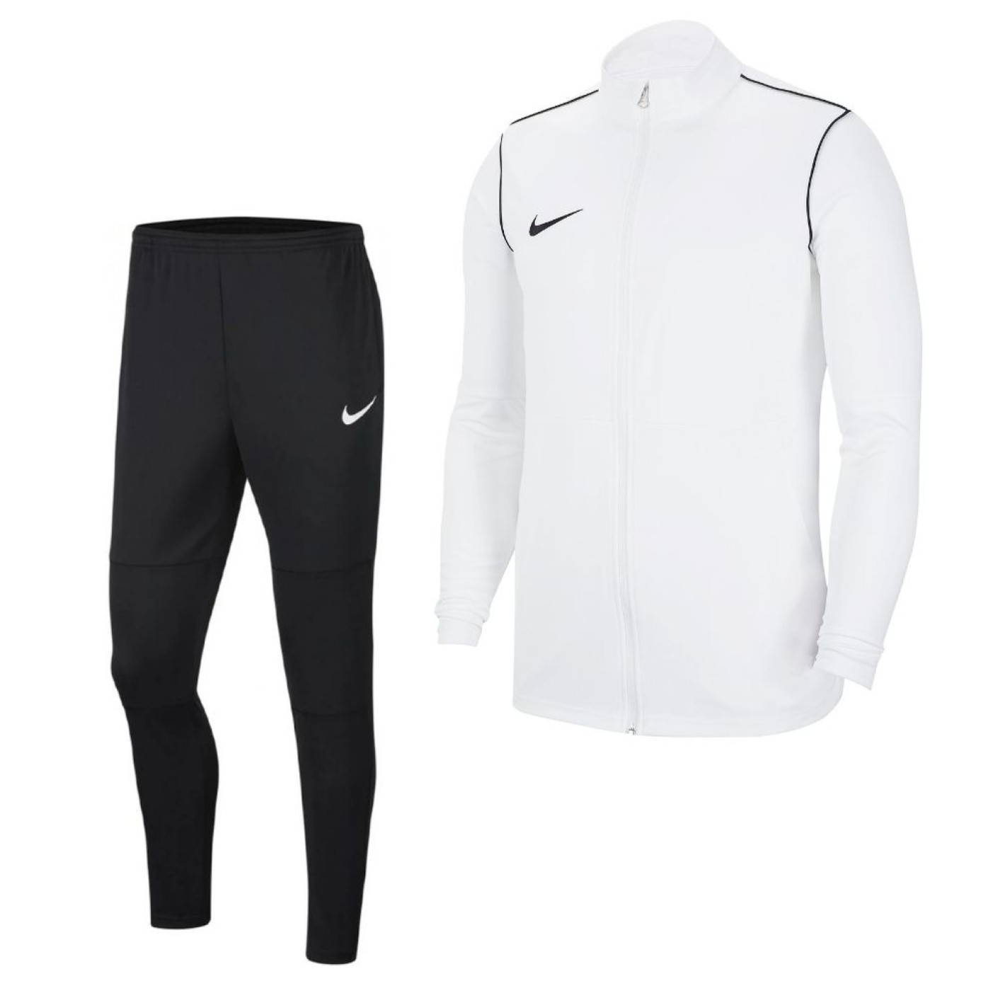 Nike Park 20 Tracksuit Kids White Black