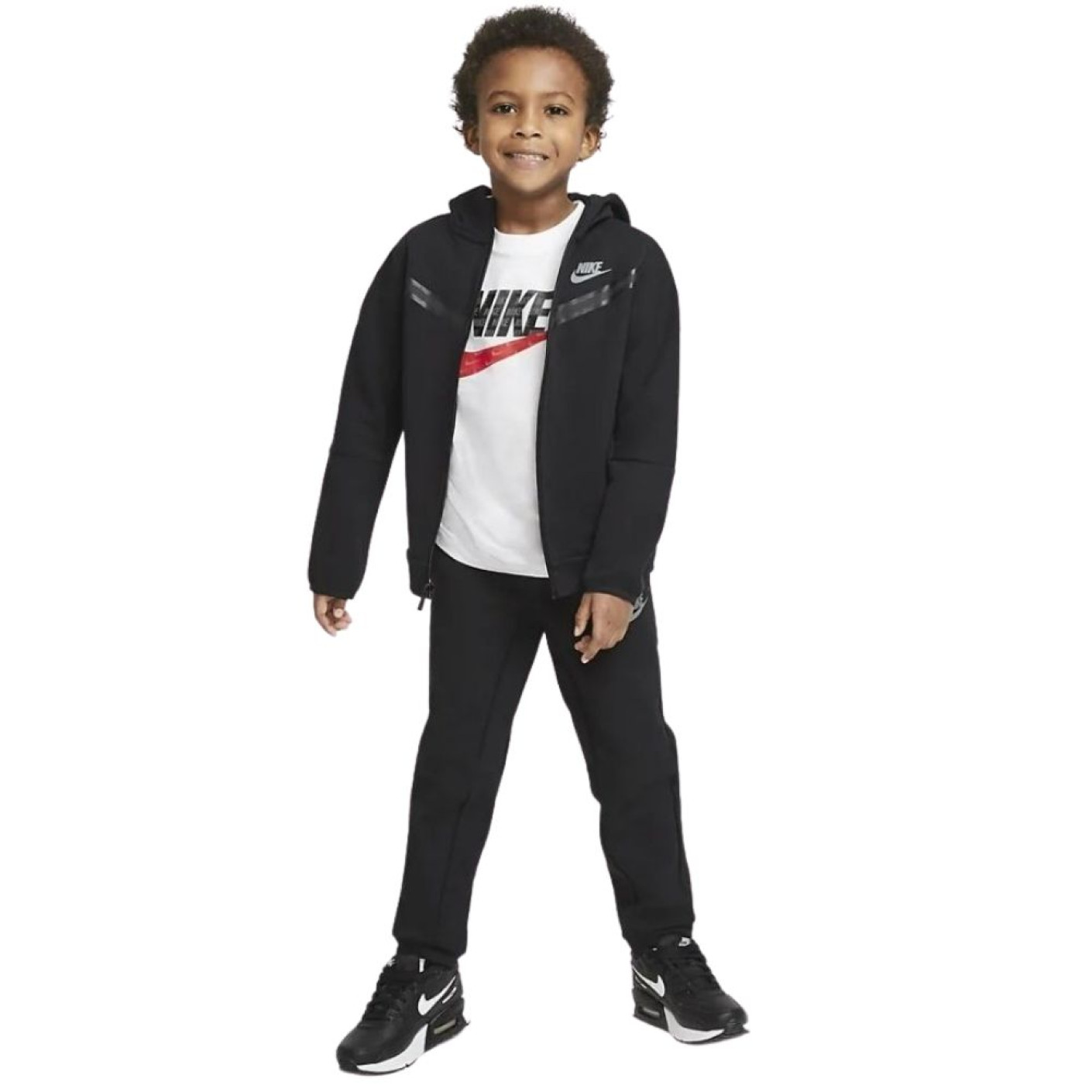 Nike Tracksuit Tech Fleece Toddlers Black