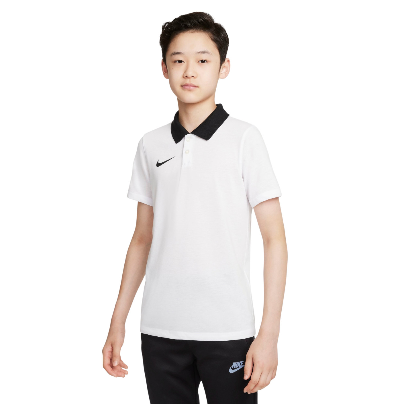 Nike Dri-Fit Park 20 Kids Polo White