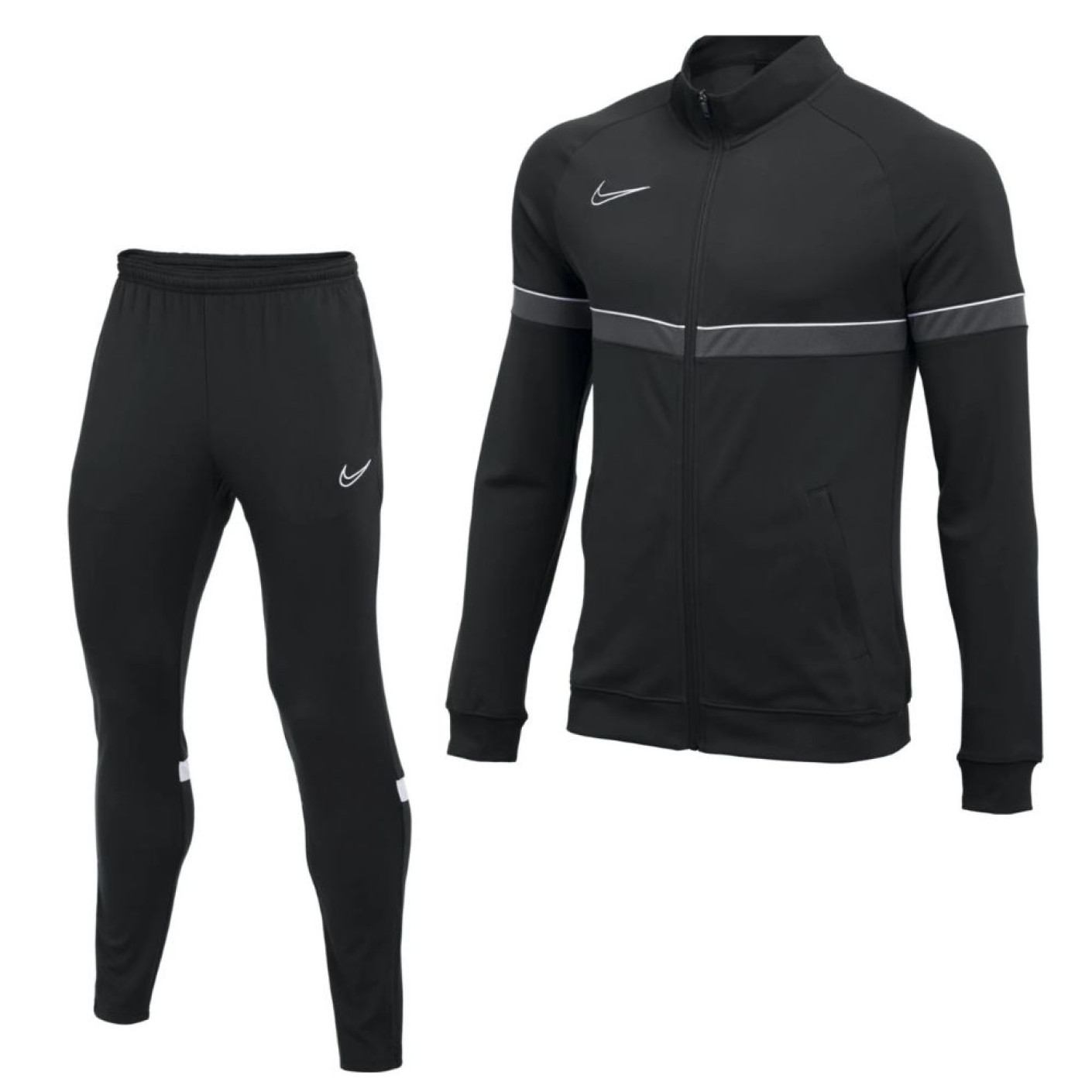 Nike Academy 21 Dri-Fit Tracksuit Black Anthracite Black