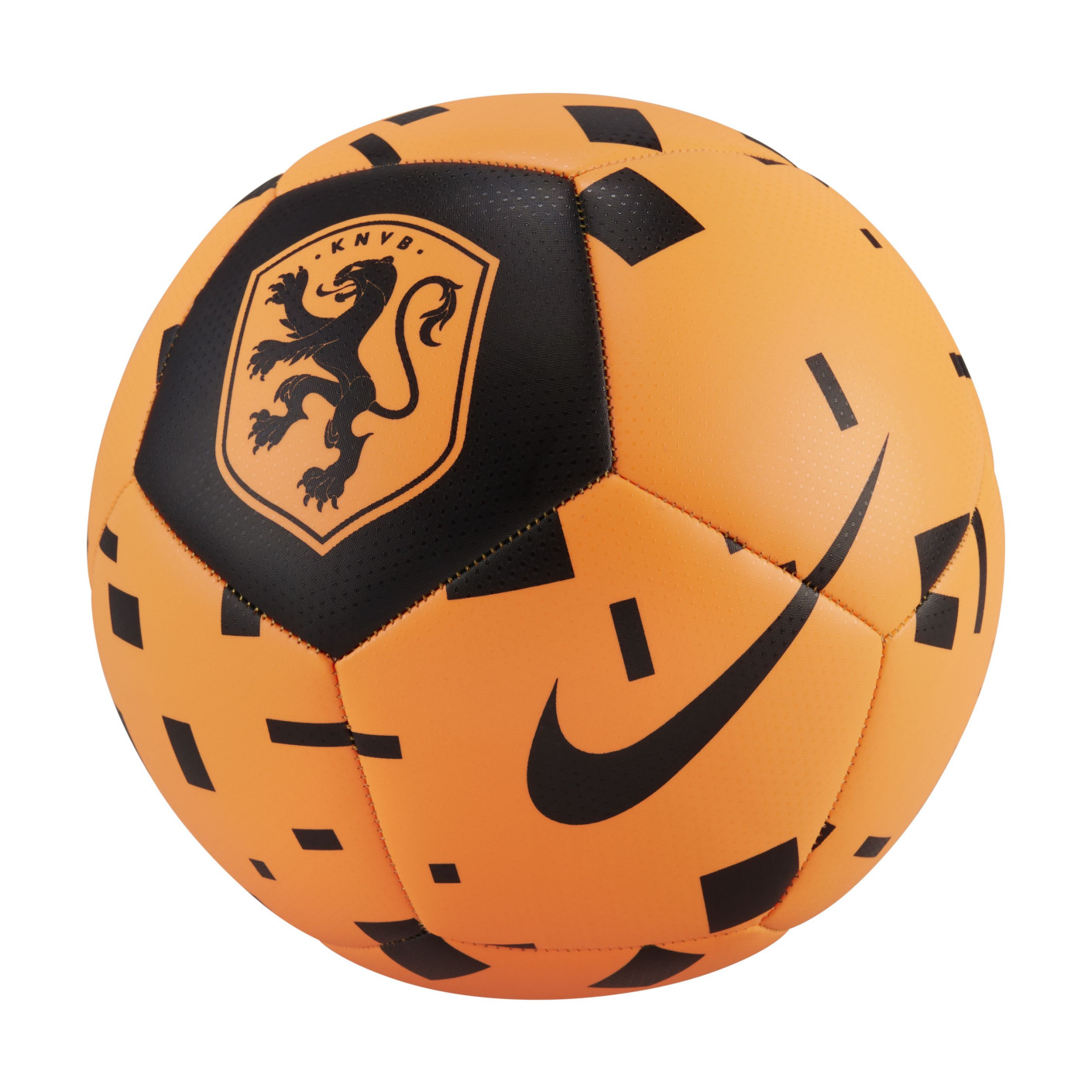 Nike Netherlands Pitch Football Orange Black