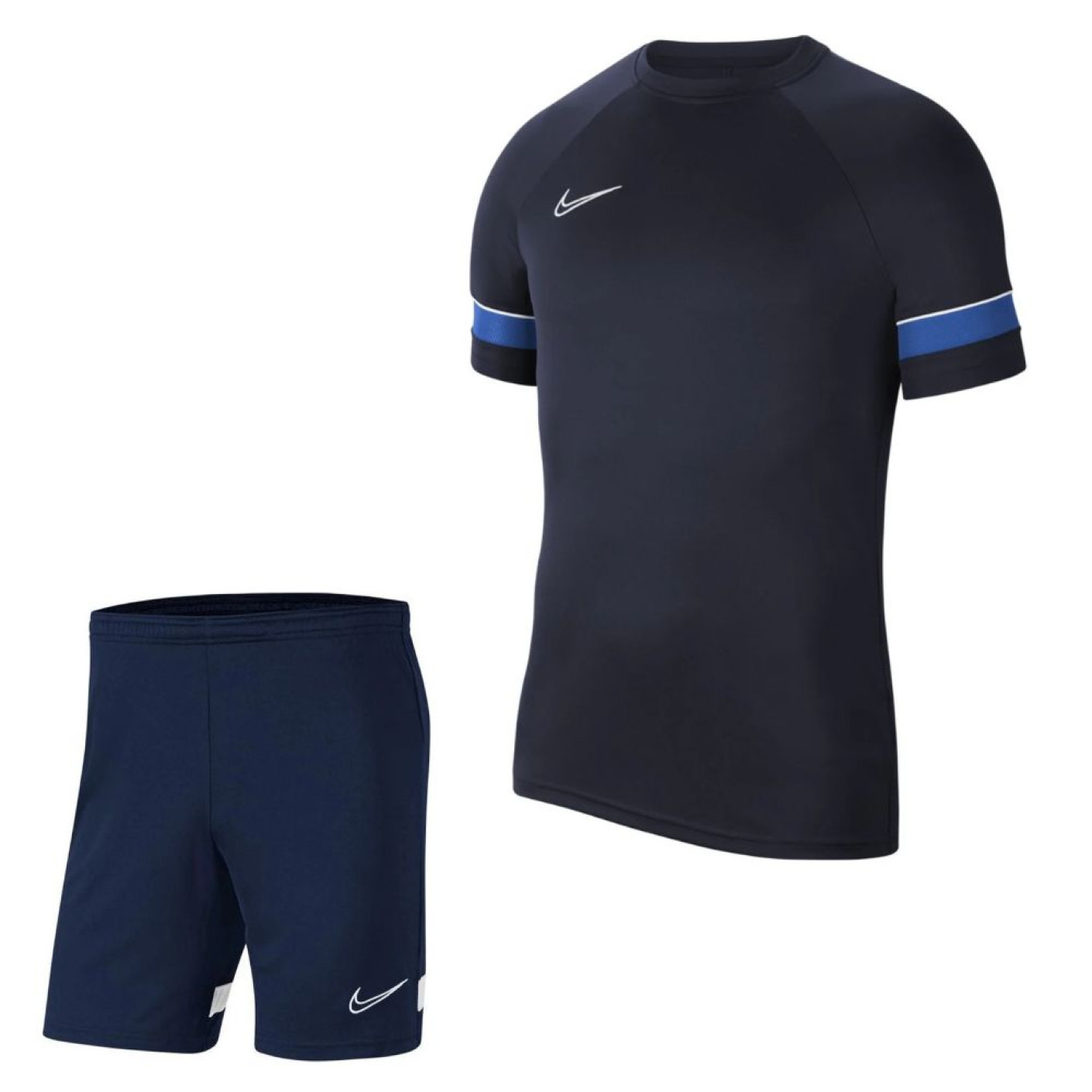 Nike Academy 21 Dri-Fit Trainingsset Donkerblauw Blauw