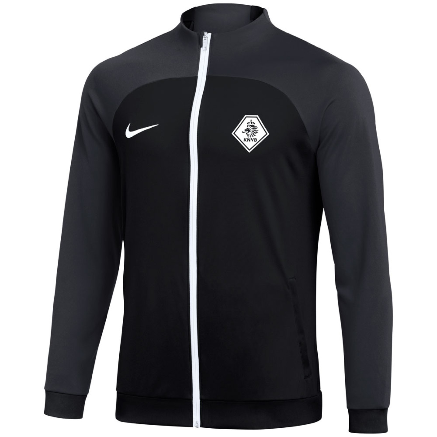 Nike KNVB Trainingsjack Zwart Wit