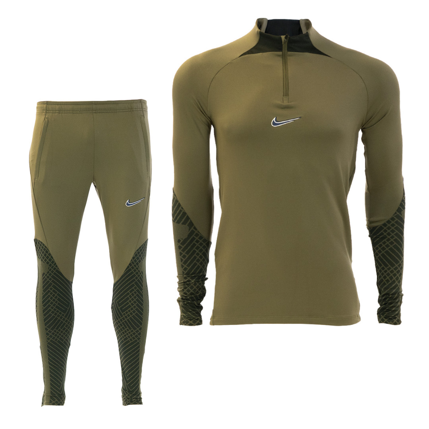 Nike Strike 22 Dri-Fit Tracksuit Green Black White