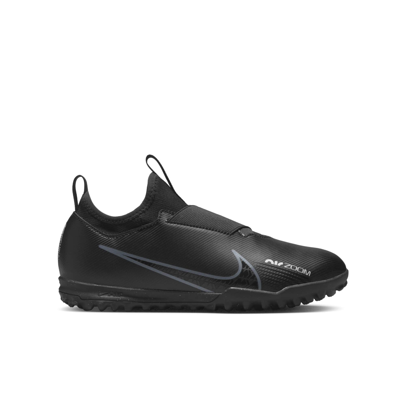 Nike Zoom Mercurial Vapor Academy 15 Turf Football Shoes TF Kids Black Grey Neon Yellow KNVBshop