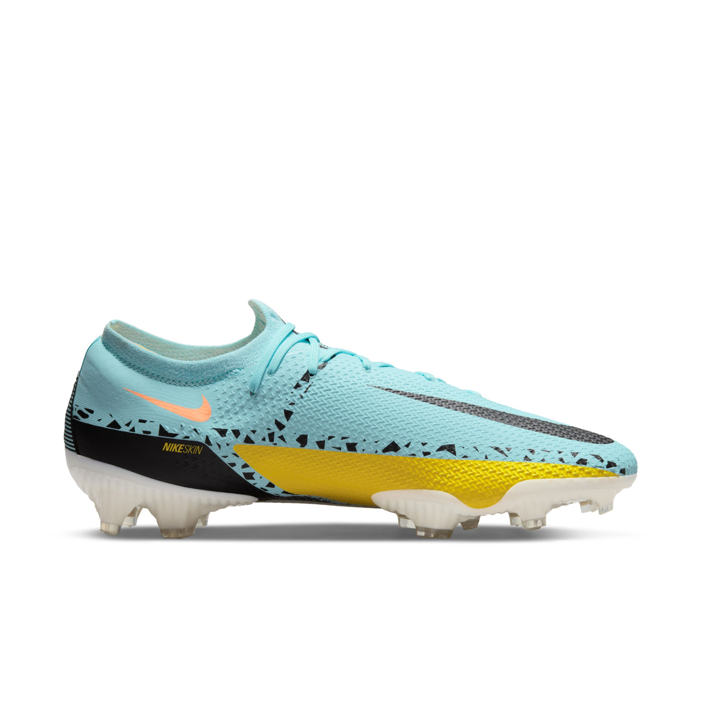 Nike Phantom Pro GT2 Grass Football Shoes FG Blue Black Yellow KNVBshop