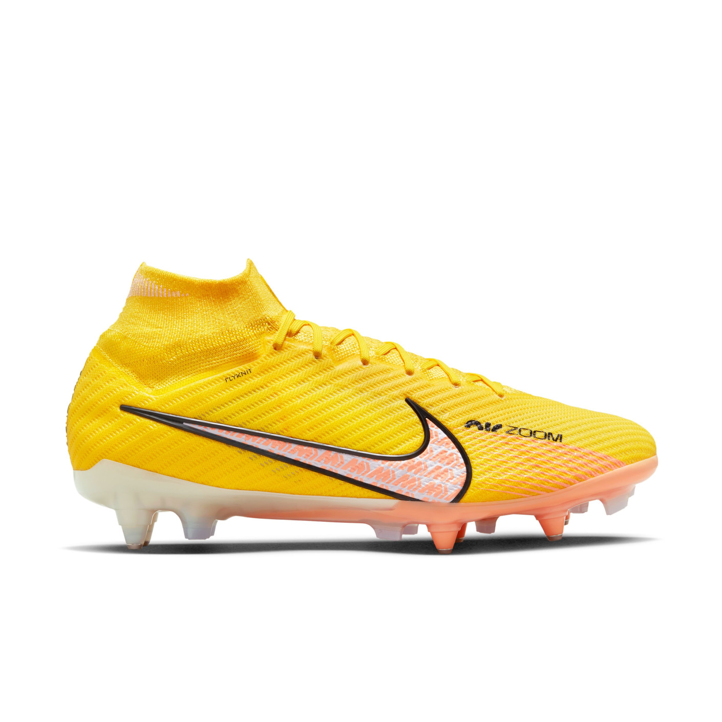 baard seinpaal Harmonisch Nike Zoom Mercurial Superfly Elite 9 IJzeren-Nop Voetbalschoenen (SG)  Anti-Clog Geel Oranje Zwart - KNVBshop.nl