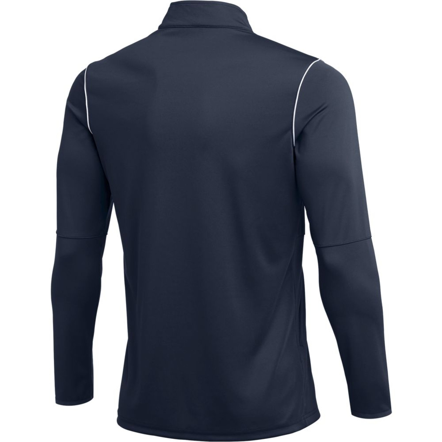 nike navy polyester lycra long sleeve jacket for men