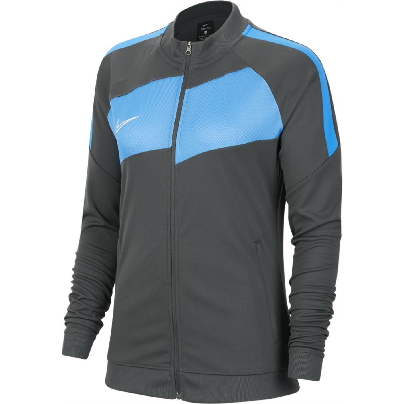 Nike Academy Pro Dry Trainingsjack Dames Donkergrijs Blauw