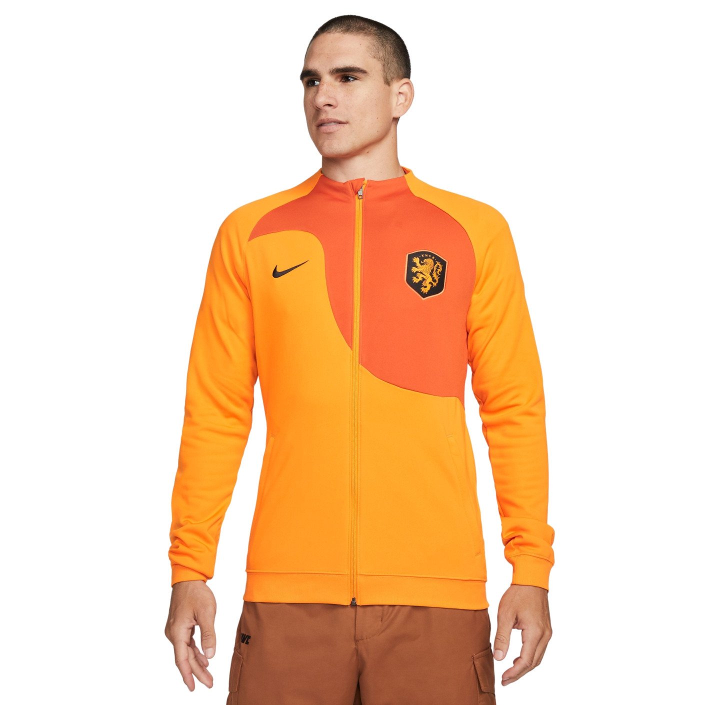 Nike Nederland Academy Pro Anthem Training Jacket 2024 Orange Black