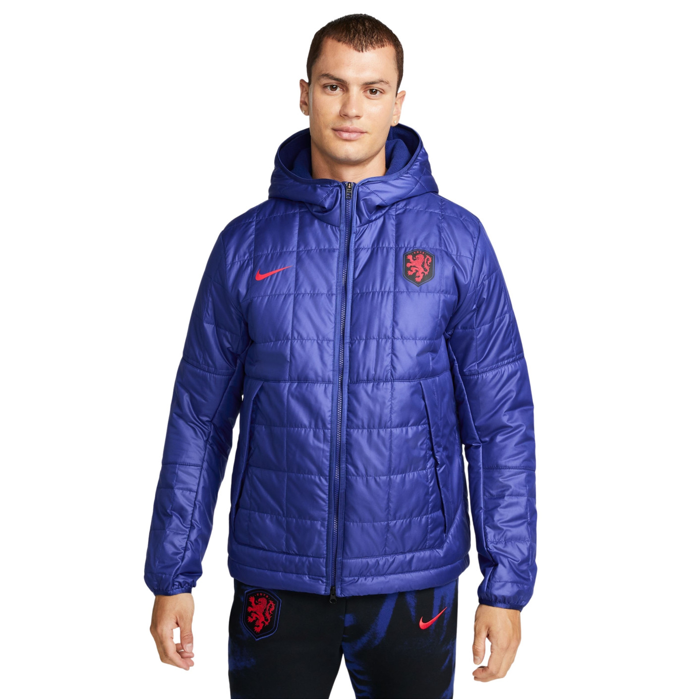Nike Nederland Jacket 2022 2024 Blue Orange KNVBshop