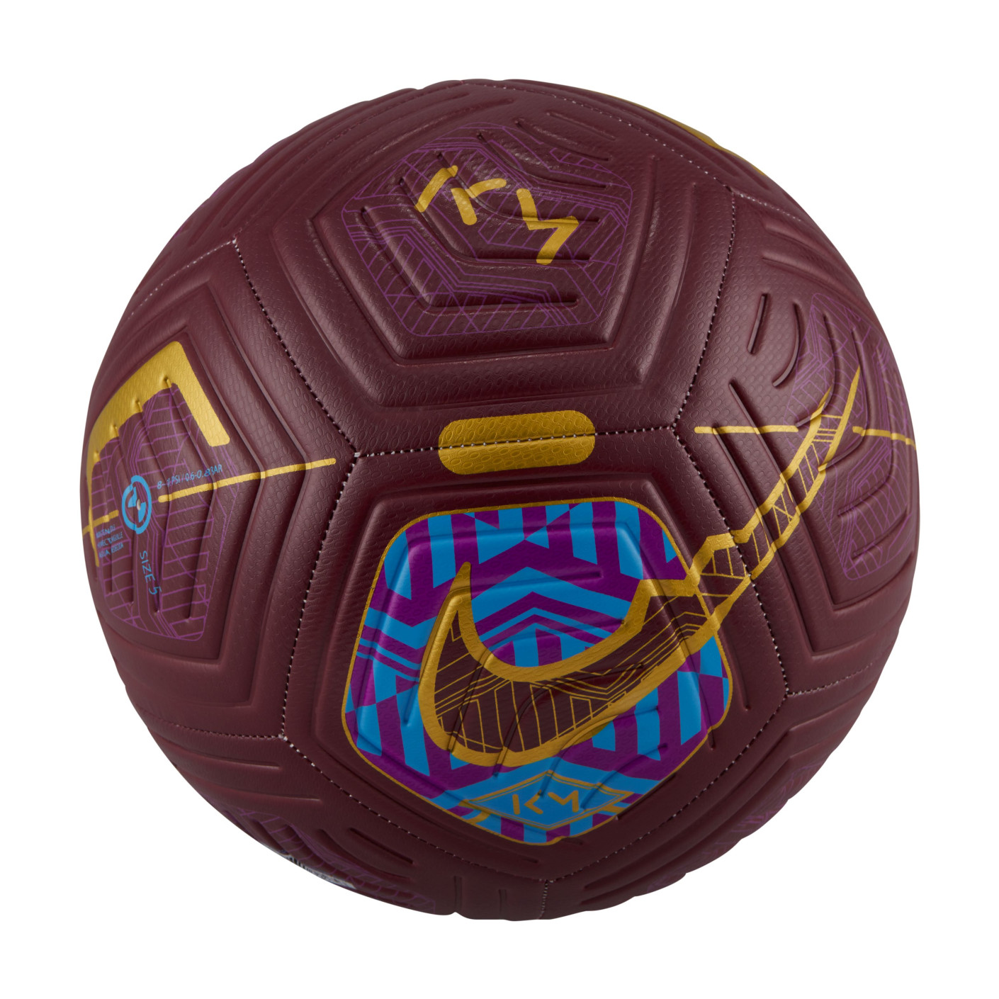 Nike KM Strike Football Dark Red Gold KNVBshop