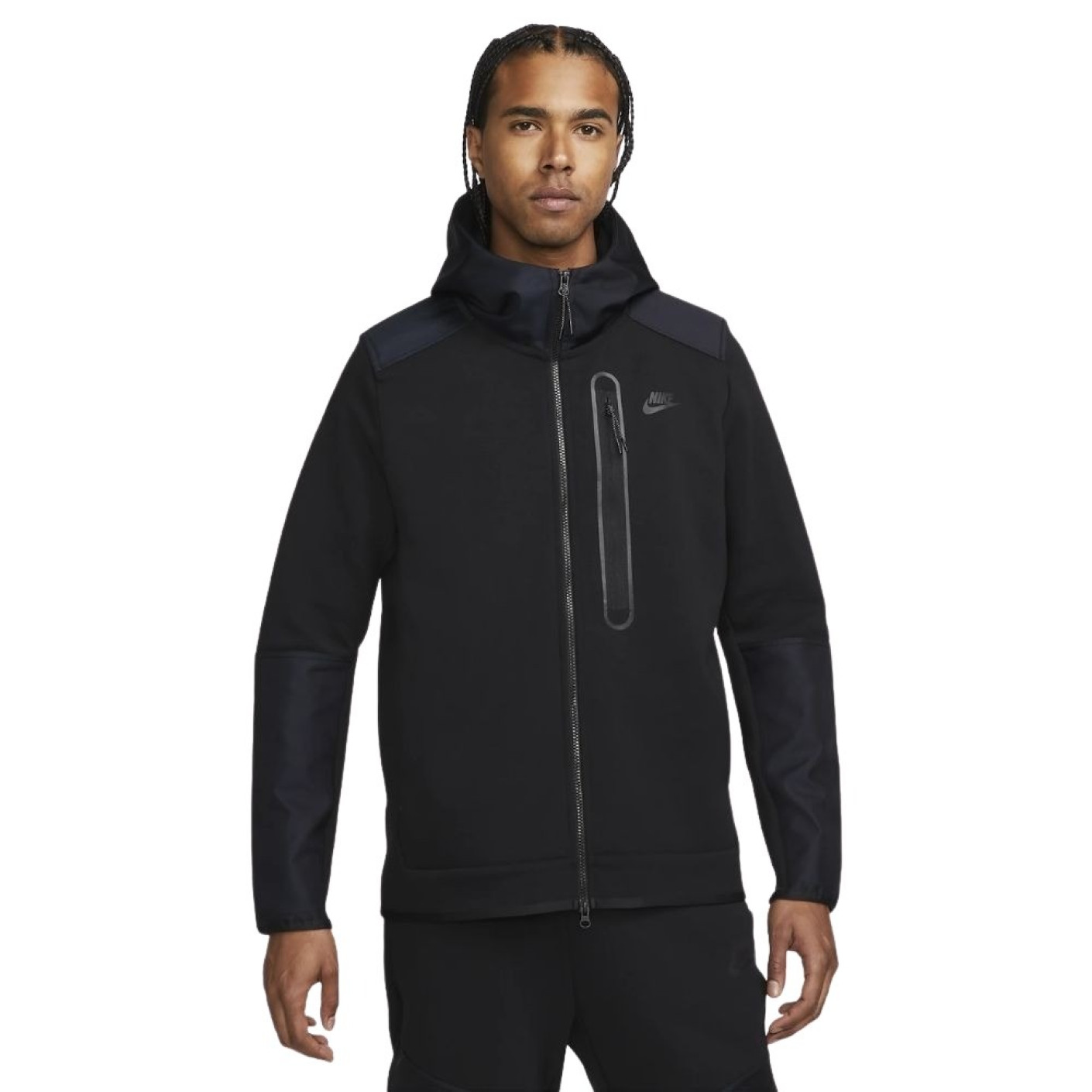 Nike tech trainingspak zwart outlet