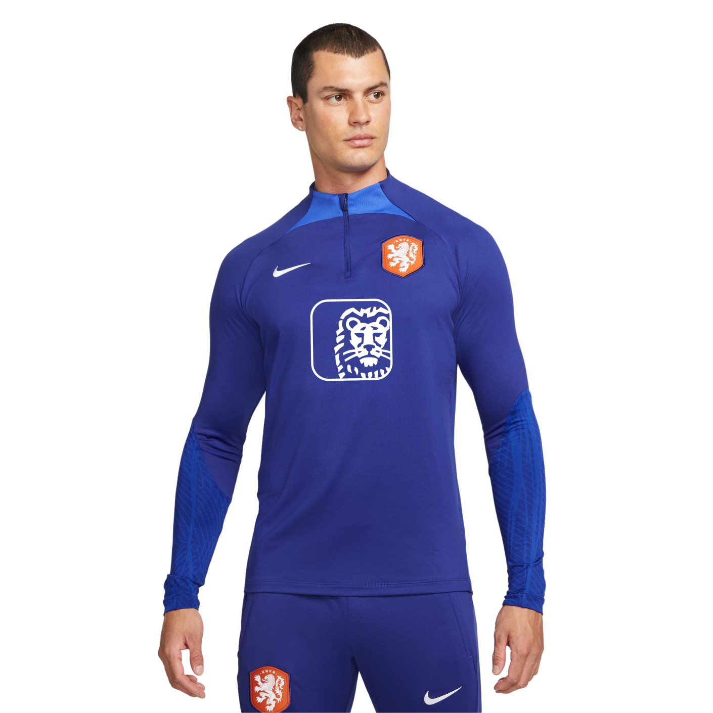 Nike Nederland Strike Training sweater Sweater 2024 Blue White