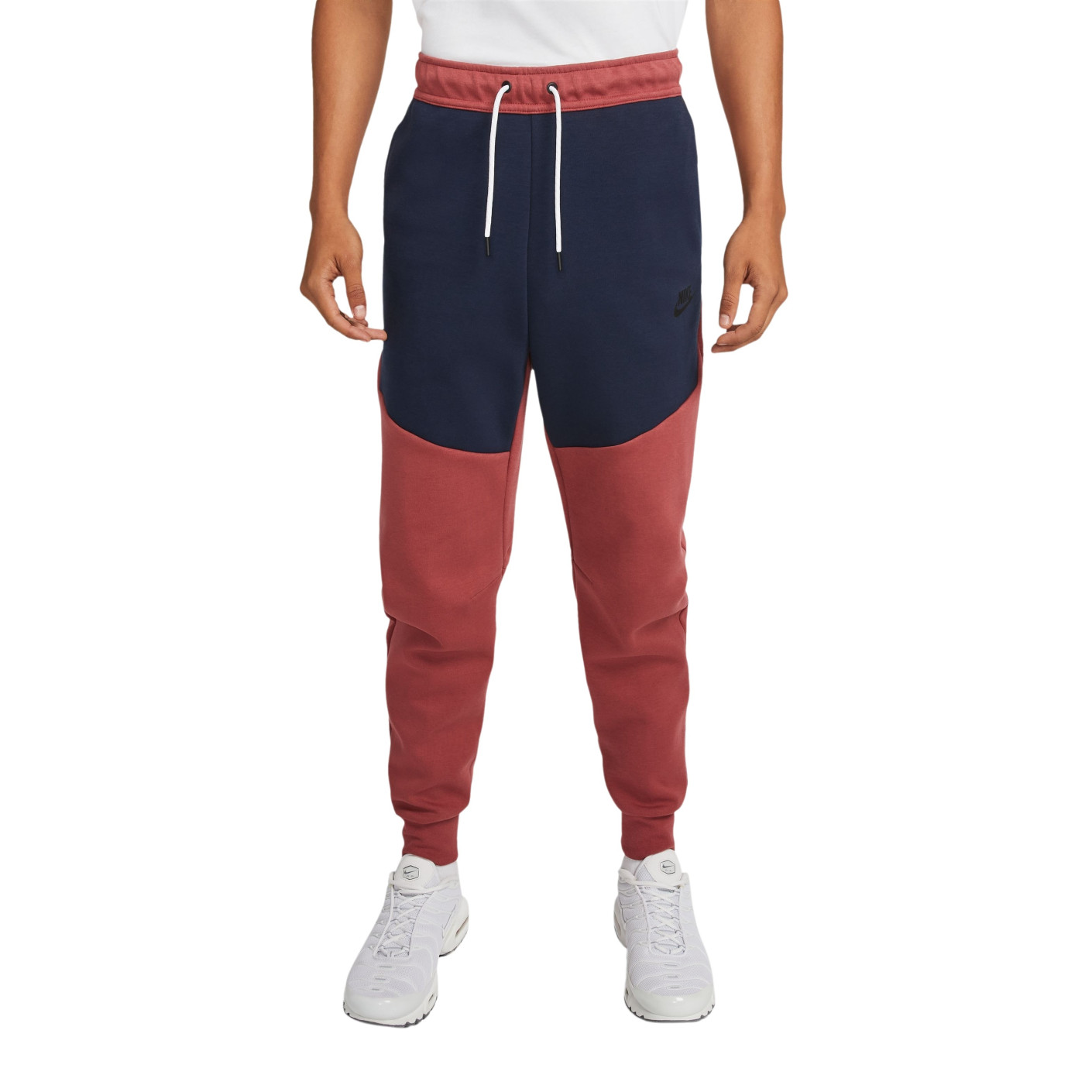 Nike Jogger Tech Fleece Red Dark Blue