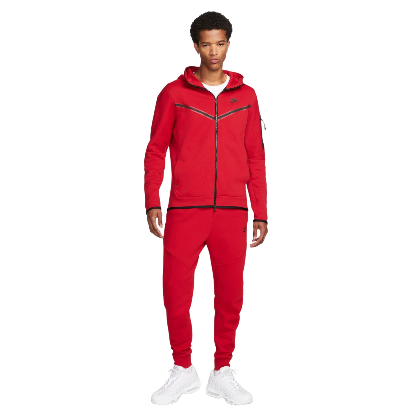 Nike Tracksuit Tech Fleece Red 