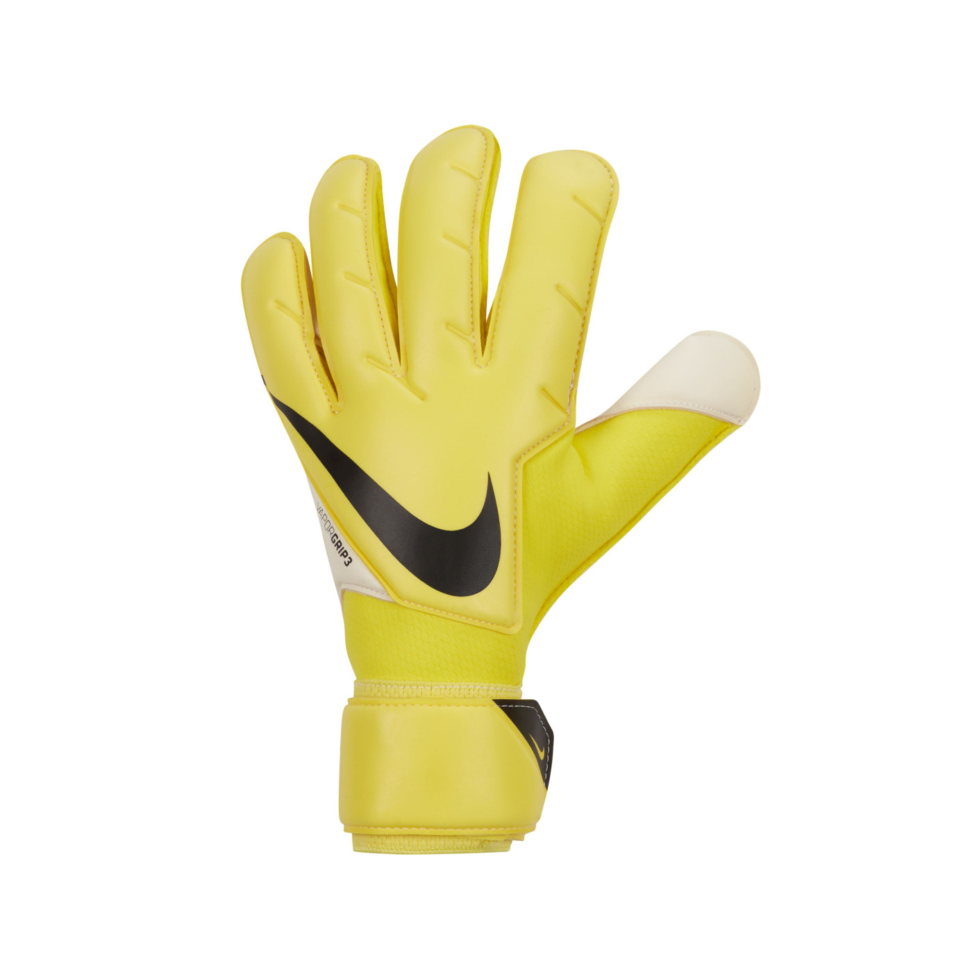 Nike Keepershandschoenen Vapor Grip 3 Geel Wit Zwart