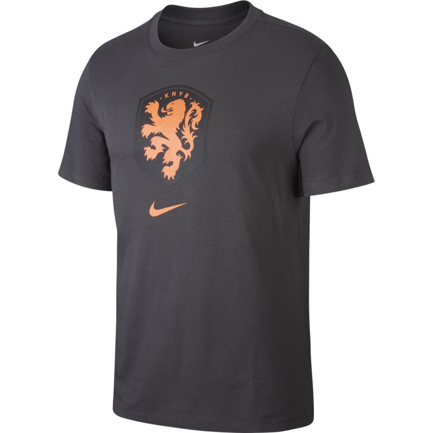 Nike Netherlands T-Shirt Logo Anthracite - KNVBshop.nl