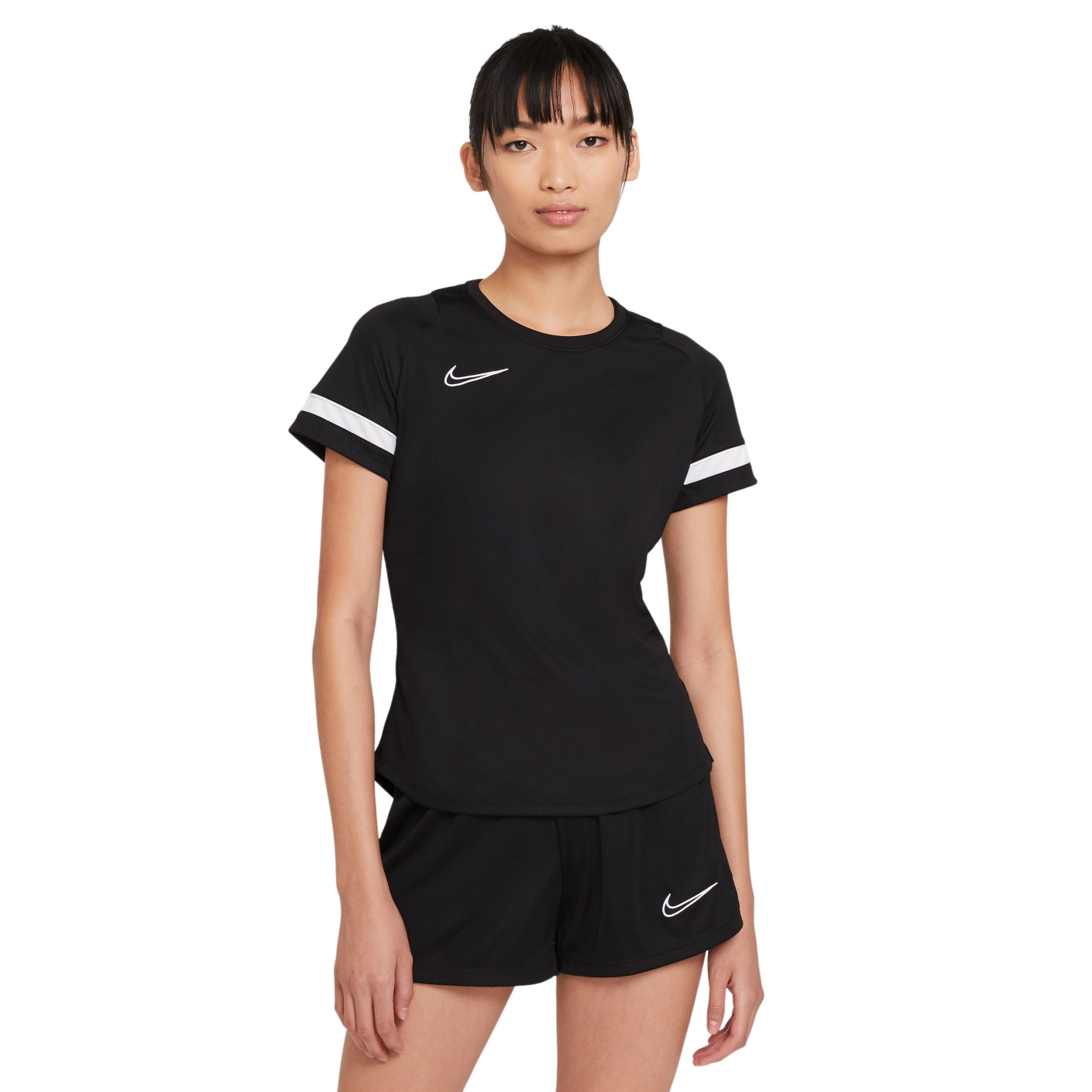 Nike Academy 21 Dri Fit Academy Women s Training Shirt Black White