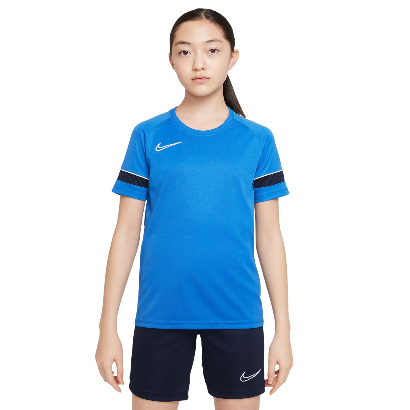 Nike Academy 21 Dri-Fit Trainingsshirt Kids Royal Blauw